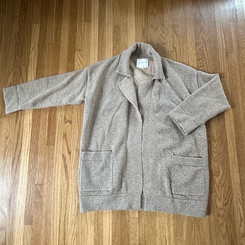 Thread & Supply Brown Cardigan